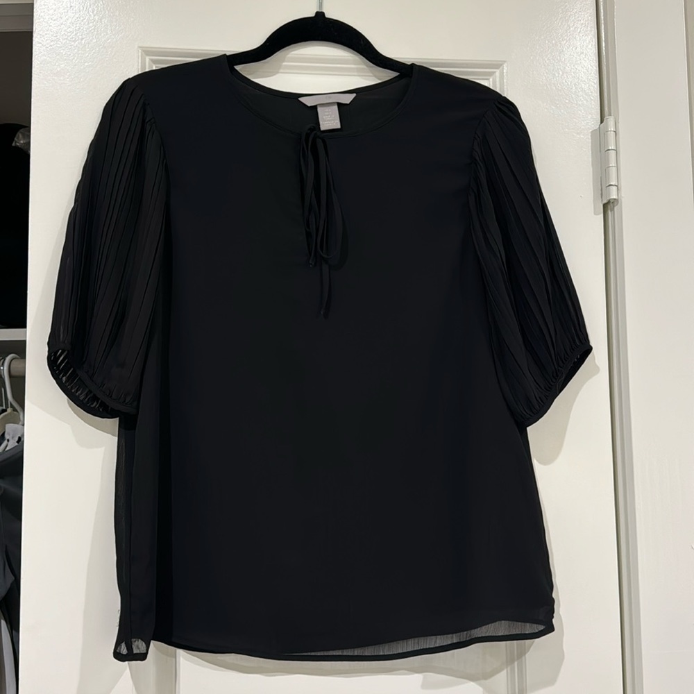 H&M black blouse - size 6